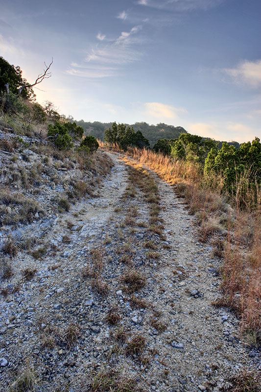 Hill Country trail in the Sweetwater community